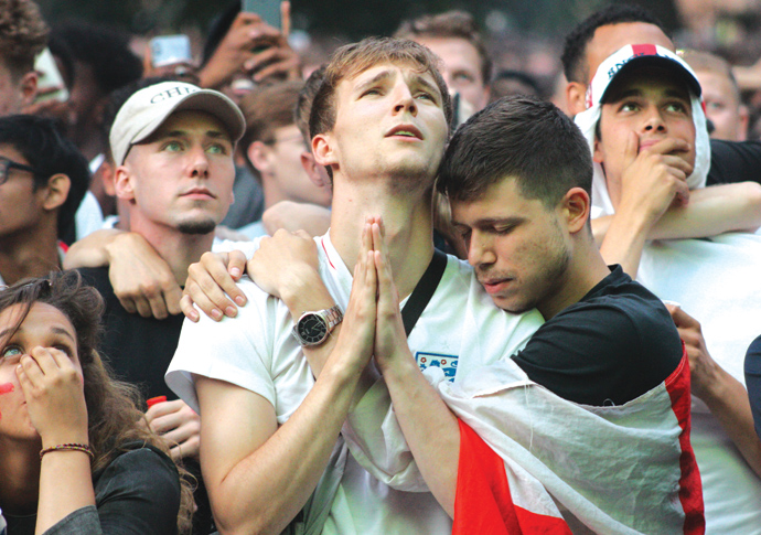 How any of us could ruin it all for England England fans 01_Russell Square sad_5700