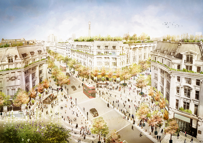 Oxford circus piazzas 4