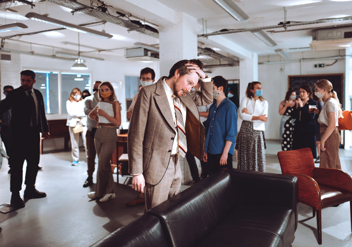 Review: Crisis? What Crisis? at New Diorama Theatre (c) Alex Brenner