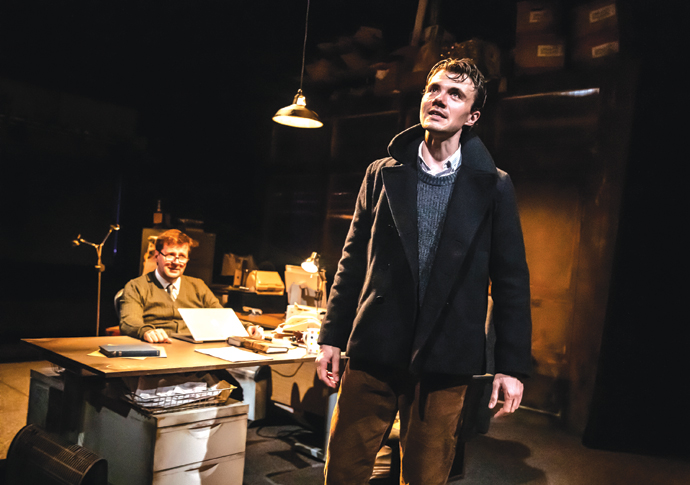 Review: When Darkness Falls, at Park 200 Will Barton and Alex Phelps in When Darkness Falls Pamela Raith
