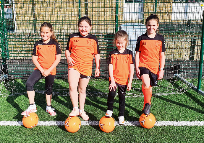 Sienna Kimpson Laila Davies Kimberley Skendaj and Bella Benson