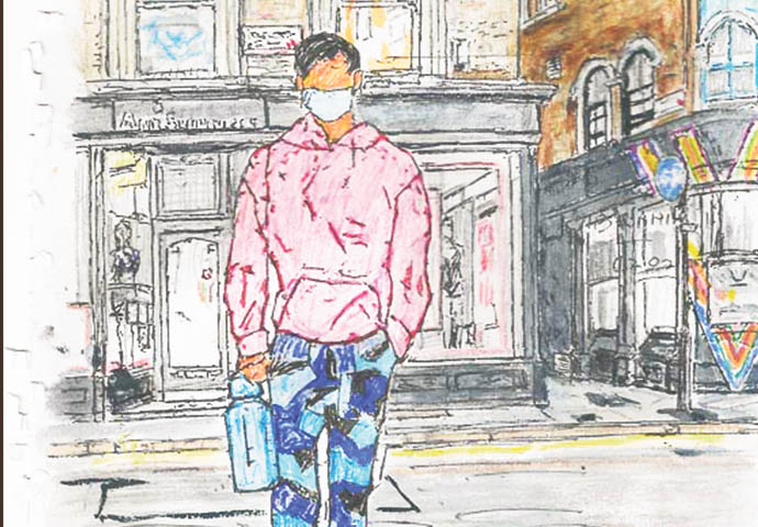 Soho sketch_Zekria Ibrahimi