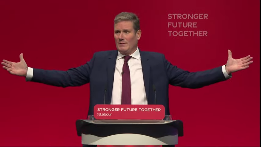 Will any ‘green’ policies survive? Watch live_ Keir Starmer addresses the Labour Party conference 49-12 screenshot