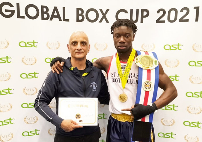 Christian Thomas St Pancras boxing