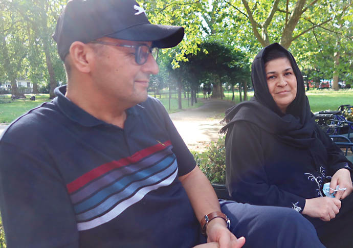 Fereidoun and Wahida Ansari