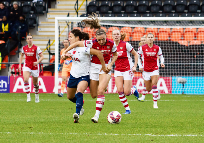 Tottenham v Arsenal – Womens Super League – The Hive London