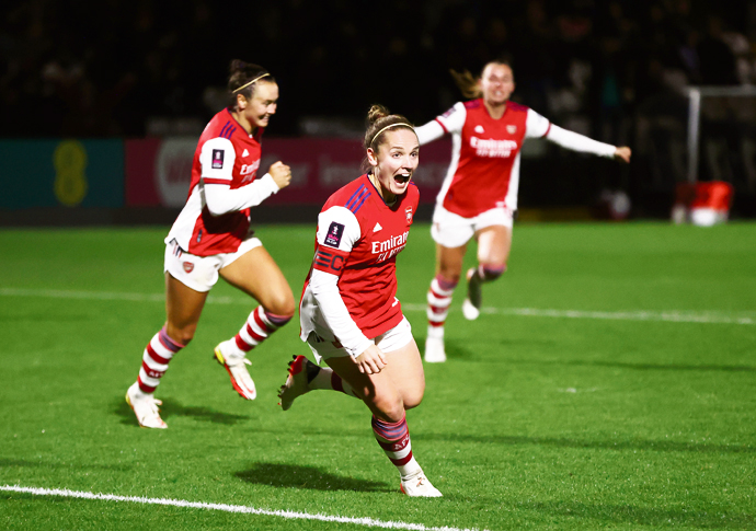Arsenal v Brighton & Hove Albion : The Vitality Women's FA Cup Semi Final