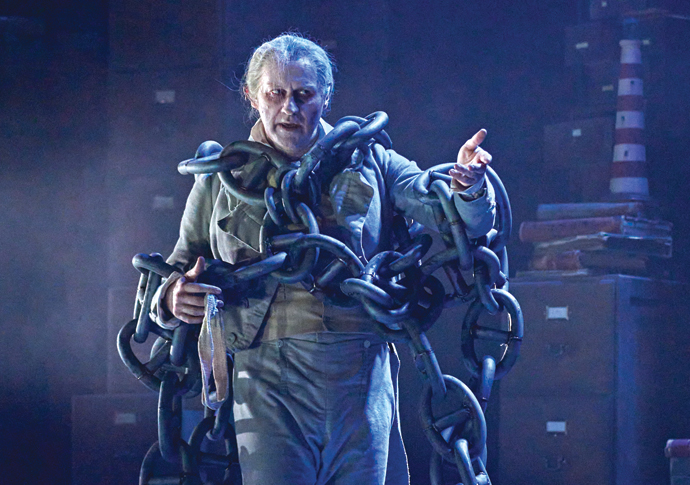 Mark Gatiss cut out credit Nottingham Playhouse