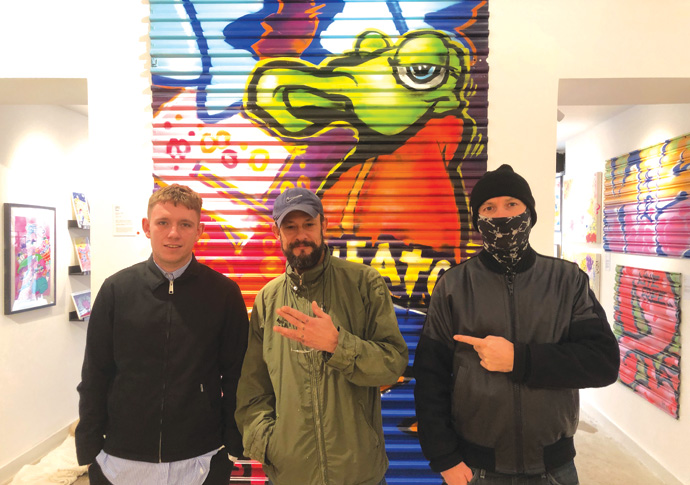 Shop front graffiti: it’s a canny idea Shutters artists