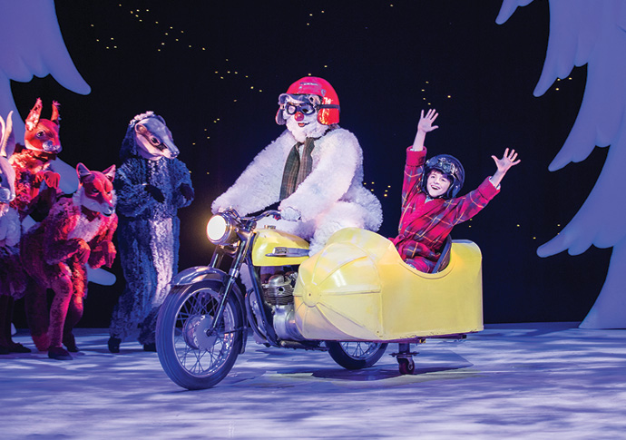 Review: The Snowman, at Peacock Theatre The Snowman Credit Tristram Kenton