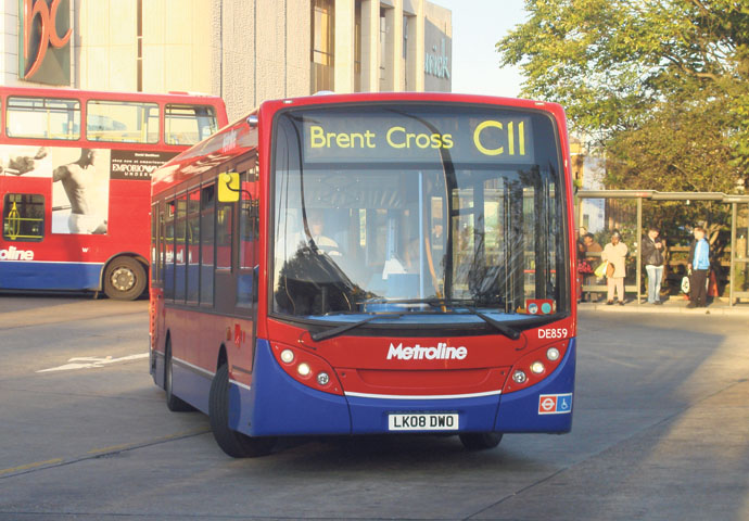 Never mind the passengers! C11 bus