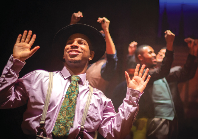 Review: Five Guys Named Moe, at Upstairs at the Gatehouse Christian Maynard Photo by Timothy Kelly