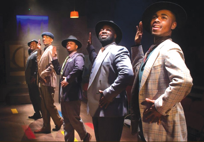 Lucy Popescu’s theatre news: Folk; Measure for Measure; ShakeItUp; Thrill Me; David Suchet; Five Guys Named Moe Five Guys Named Moe credit Timothy Kelly