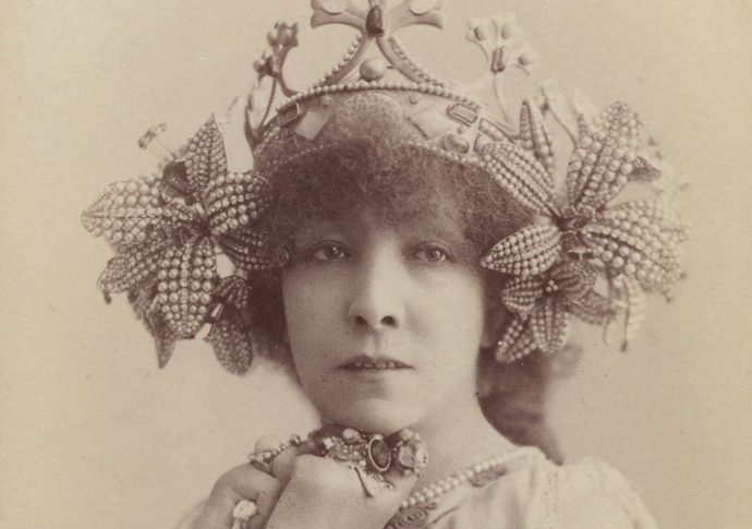 Harvard Theatre Collection Sarah Bernhardt