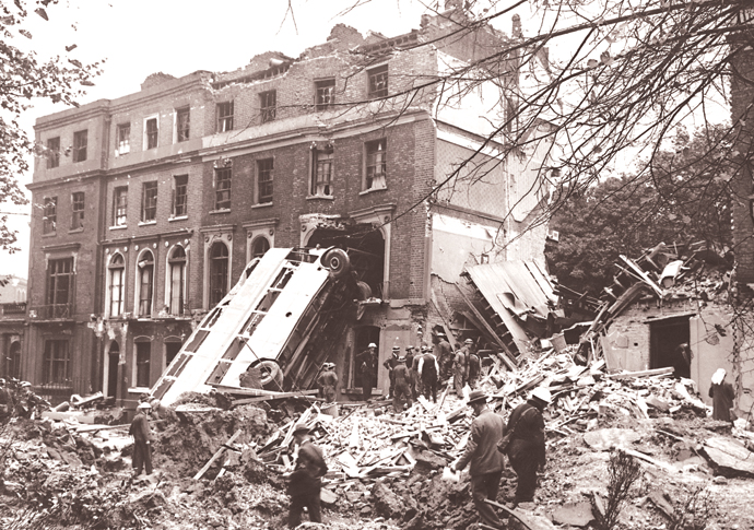Harrington Square Mornington Crescent September 1940