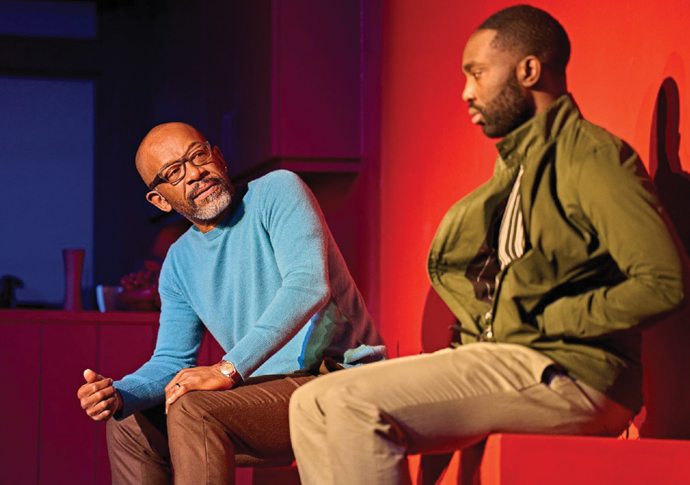 Review: A Number, at Old Vic Lennie James and Paapa Essiedu in A Number CREDIT Manuel Harlan