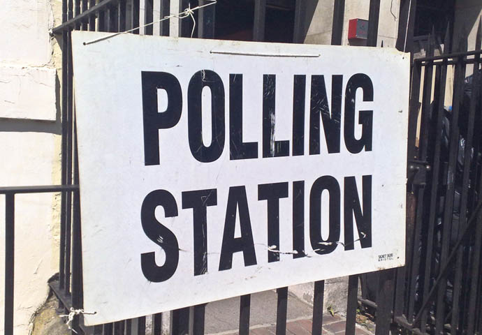 Protest against this corrupt government while you can Polling_station