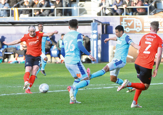 Cup exit… but Danny could meet Blues again Danny Hylton