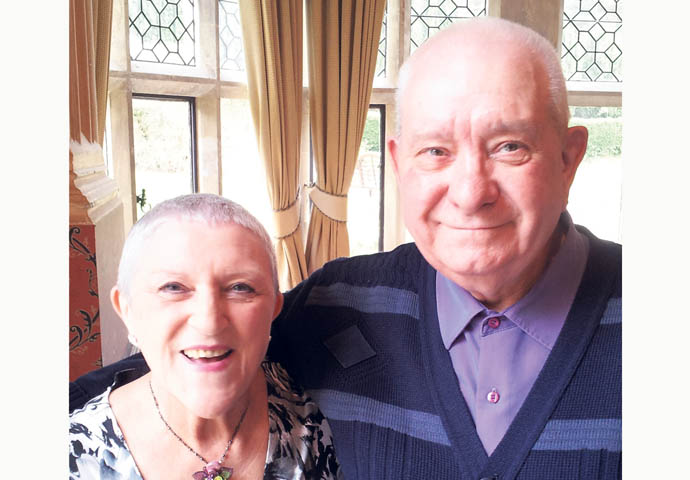 Enduring love… Pat and Thomas 'Bagwash' Boxall in 2017