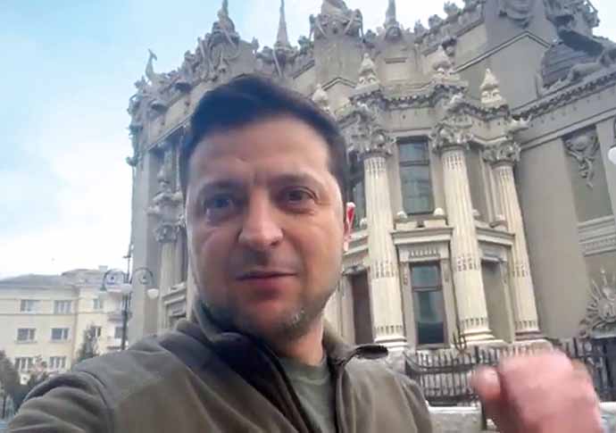 Harrington: Putting the boot into Putin Zelensky