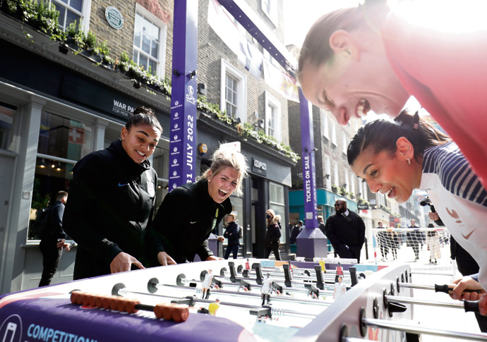 9-0 win sees Chelsea take over at the top UEFA Womens EURO England 2022 General Sale Launch