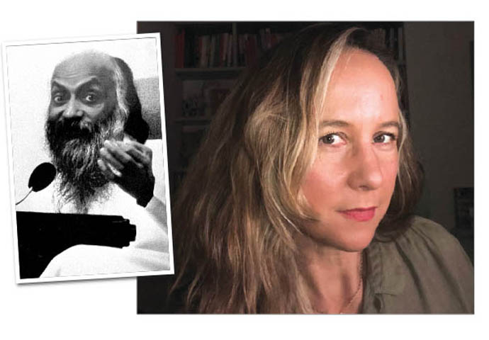 Pere shaped Lily Dunn and inset Bhagwan Shree Rajneesh