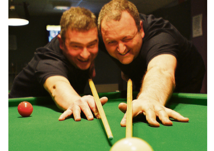 Alp Sezer and David Dugdale (right)
