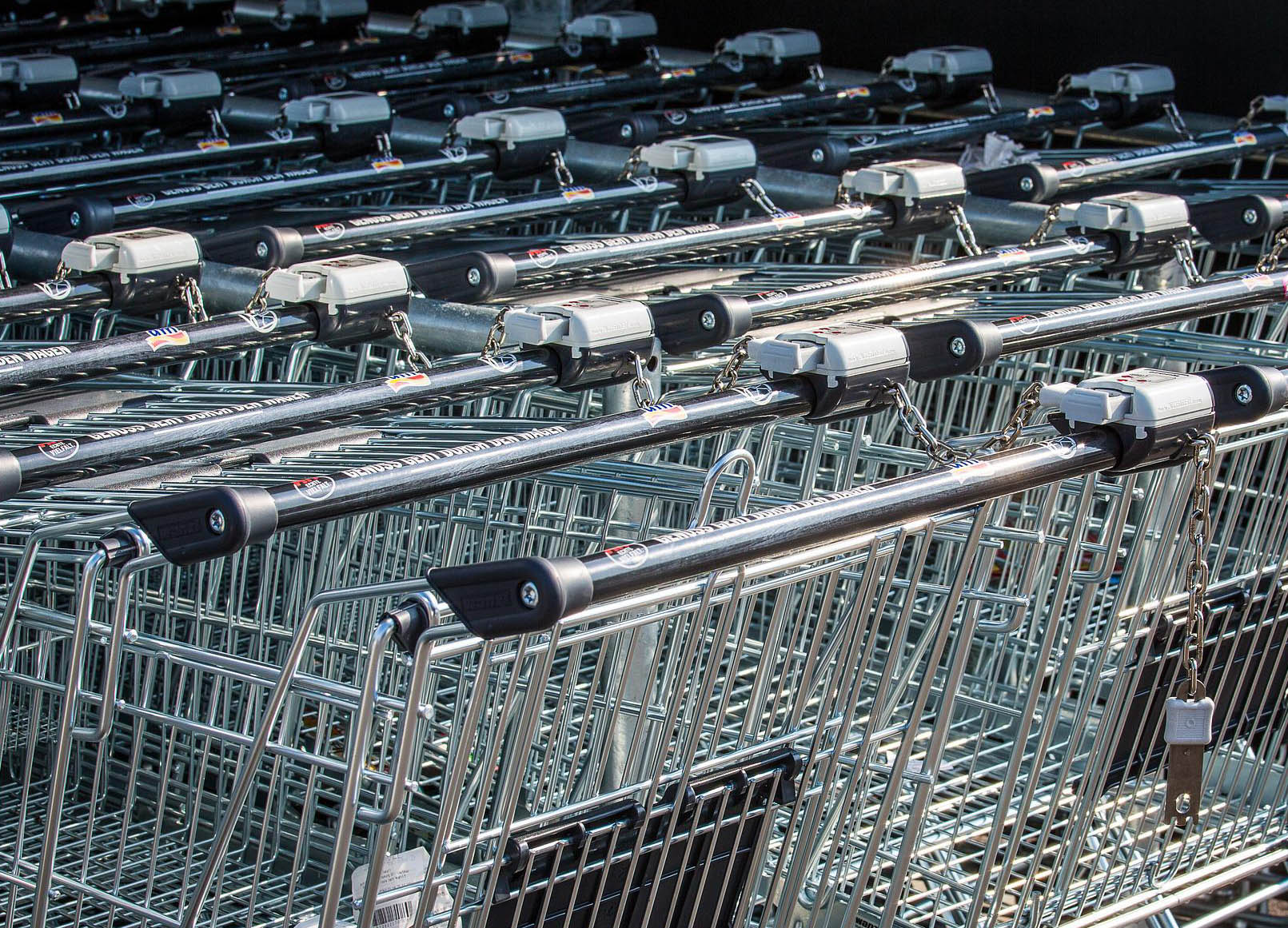 Fury in the bagging area Shopping trolly