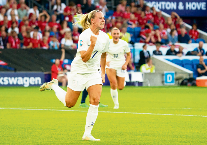Mead’s goals lighting up the Euros England v Norway - UEFA Womens Euro 2022 - Community Stadium