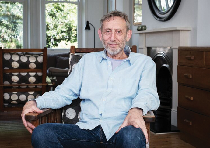 Forget comedy, try poetry Michael Rosen_credit Dave Stelfox