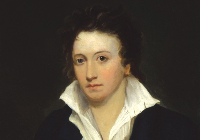Soul mates Percy Bysshe Shelley by Alfred Clint