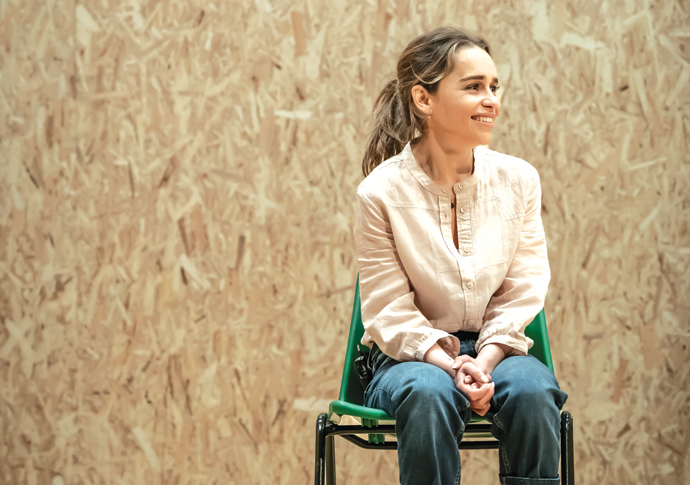 The Seagull Emilia ClarkeCredit Marc Brenner