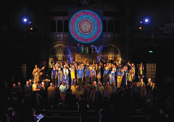 As one voice… Union Chapel credit Rachel Cherry