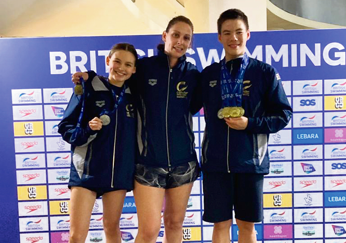 Ines Guimond-Beetham Kylie Bland and Llewellyn Porter