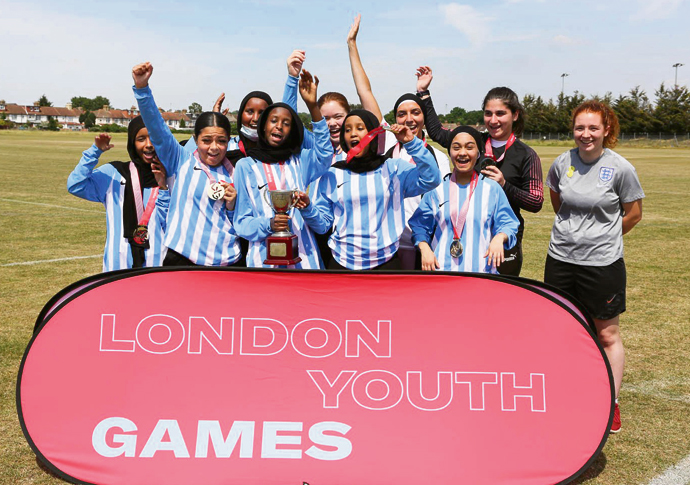 Team Camden Girls Para Football