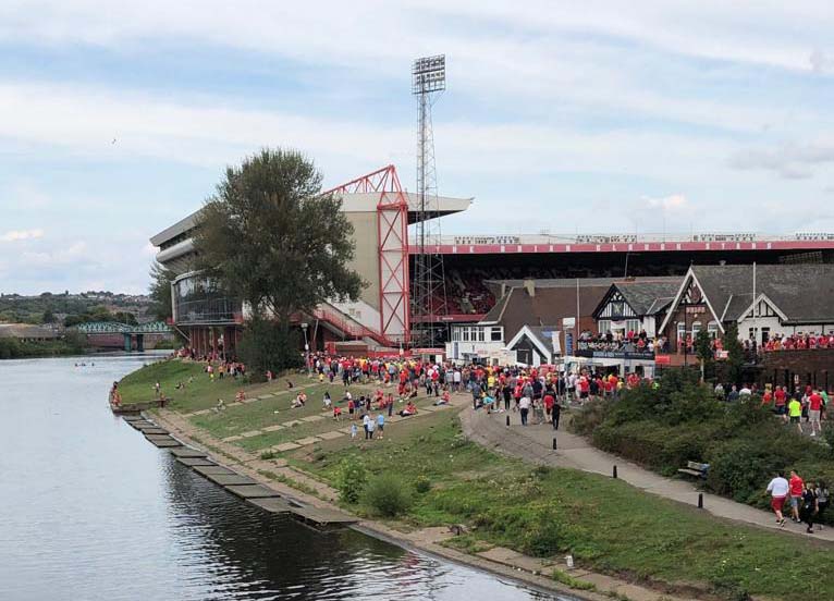 5-0 down but who is bigger? The City Ground - Nottingham Forest