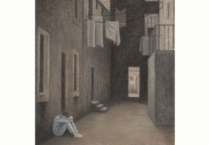 I keep thinking of a scene out of Dickens Dickensian Poverty_John Sadler
