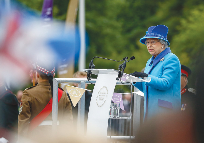 Harrington: Why is the anecdote cupboard so bare? Harrington_Queen_Opening of Borders Rail_photo_ Scottish Government