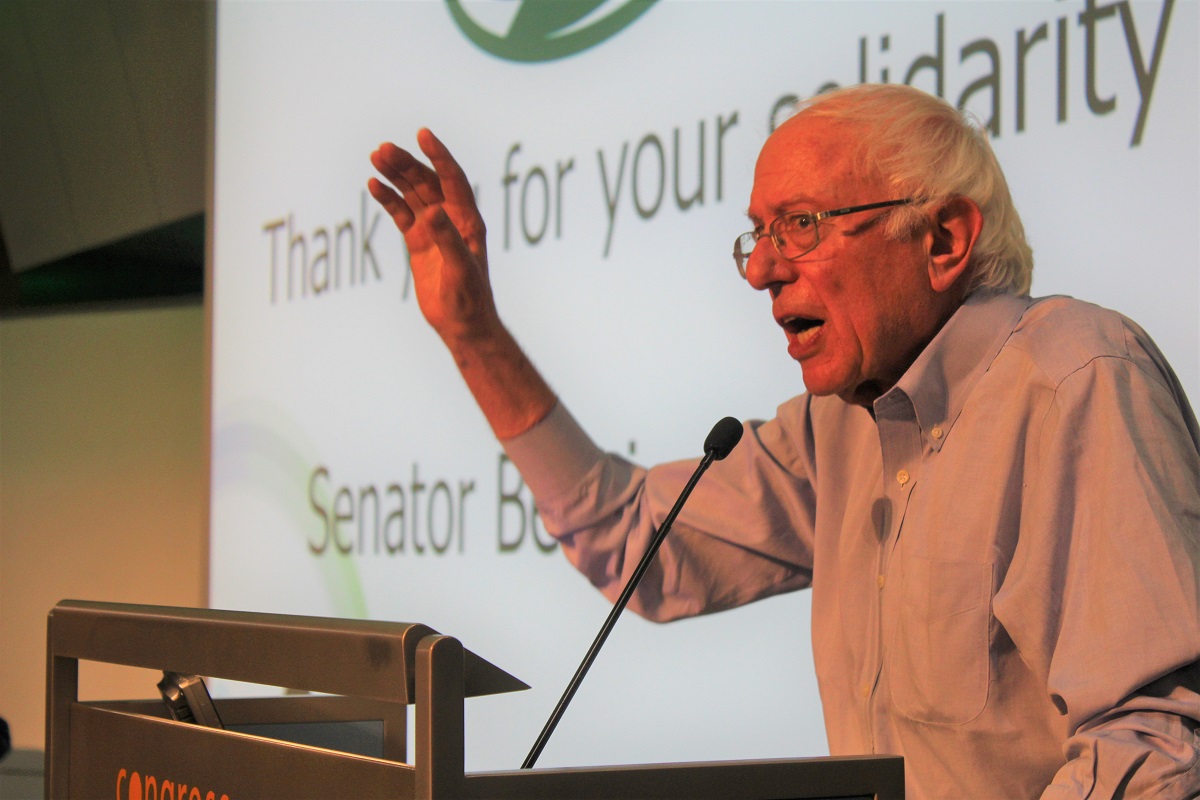 Sanders-at-TUC