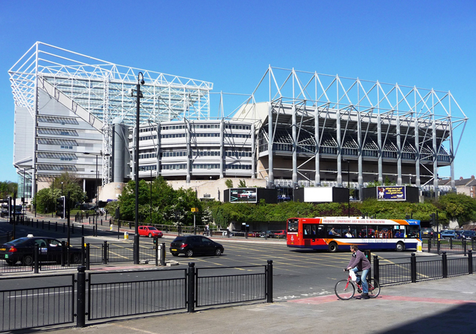 Ugly shortcut to success for Toon St James' Park Wikimedia Commons