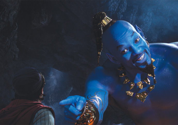 Christmas box (and speaker) Aladdin_Will Smith and Mena Massoud