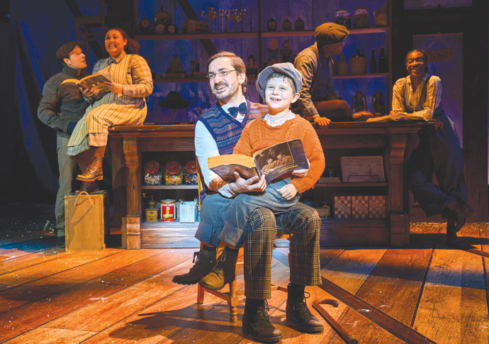 Review: Dolly Parton’s Smoky Mountain Christmas Carol, at Queen Elizabeth Hall DOLLY PARTON'S SMOKY MOUNTAIN CHRISTMAS CAROL George Maguire and Samuel Sturge. Photo Manuel Harlan