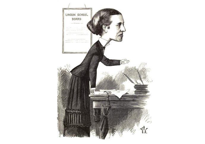 Sick notes Elizabeth Garrett Anderson by Frederick Waddy