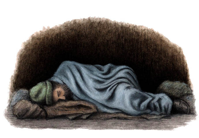 The real scandal is how the government treats the homeless Homeless_John Sadler