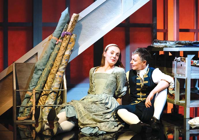 Helena Wilson and Maggie Bain in Linck & Mülhahn Credit Helen Murray