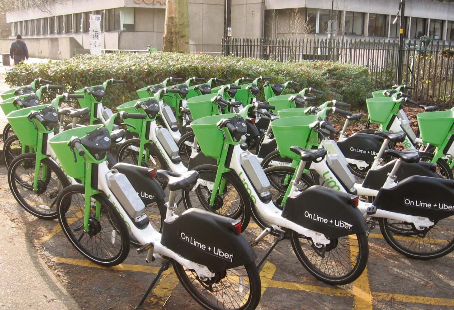 Lime bikes-dockless