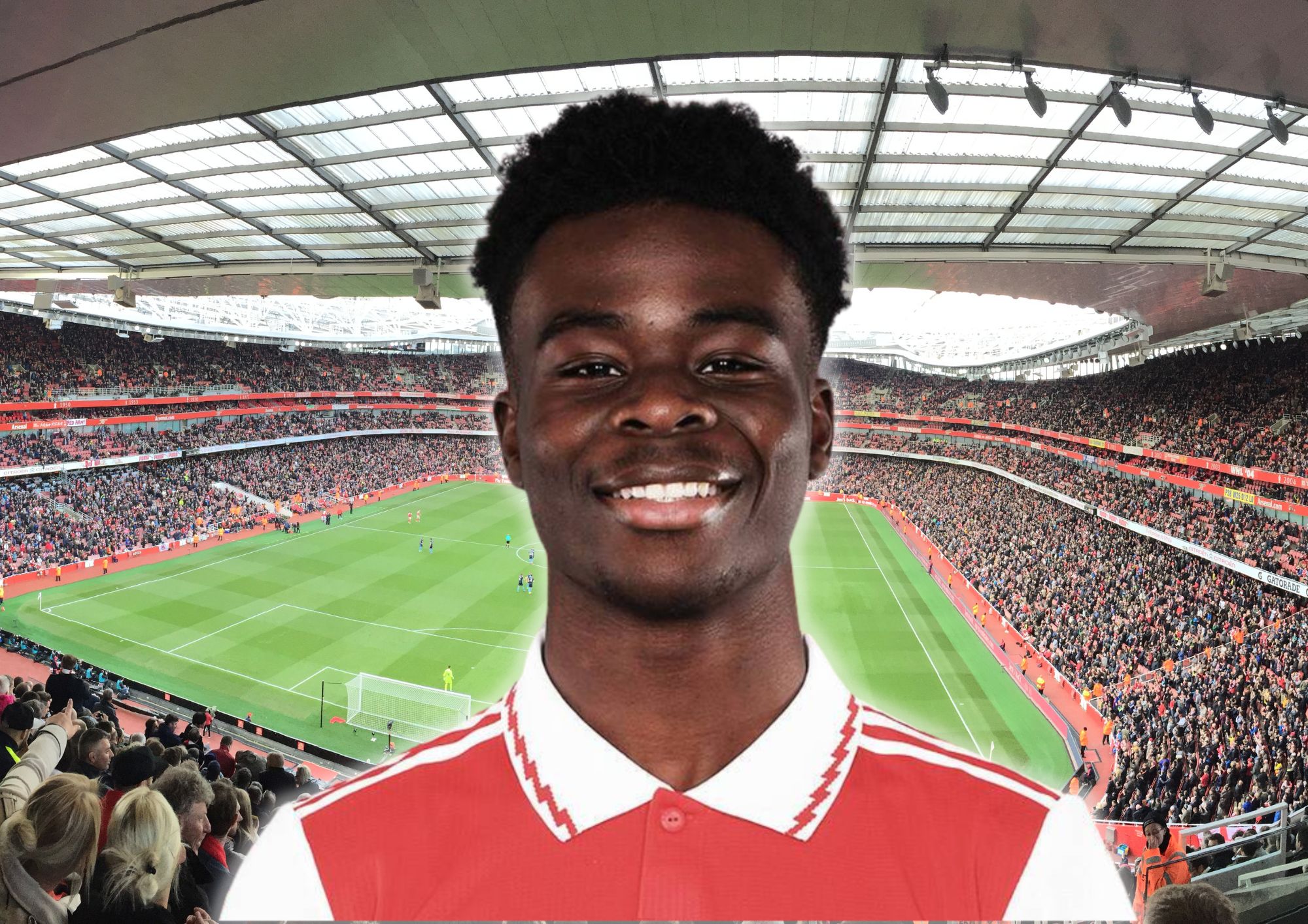 Saka ‘hungry’ to face Euro giants in Champions League saka