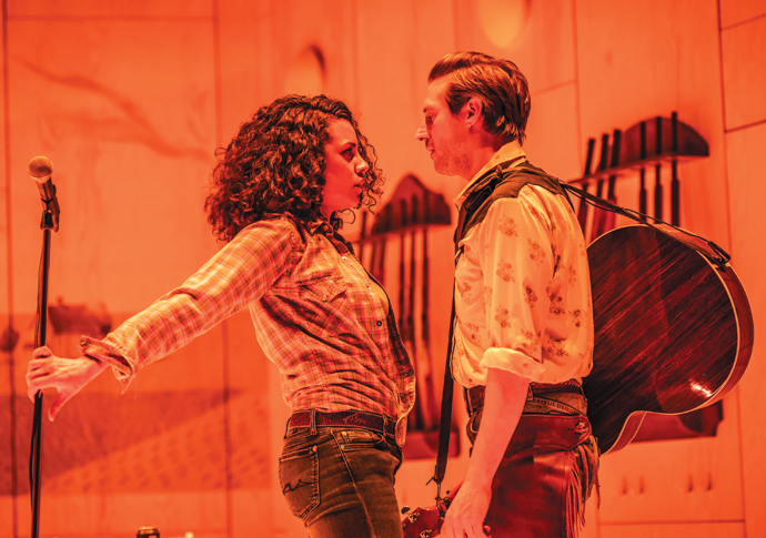 Anoushka Lucas and Arthur Darvill in Oklahoma! Photo by Marc Brenner
