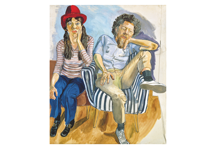 Benny and Mary Ellen Andrews 1972 © images- The Estate of Alice Neel. Courtesy The Estate of Alice Neel