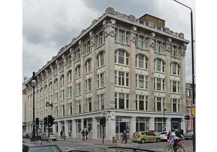 Bosch company office in Tottenham Court Road